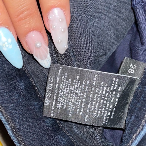 J Brand Blue Mercy Skinny Jeans Size 28 - Picture 10 of 10